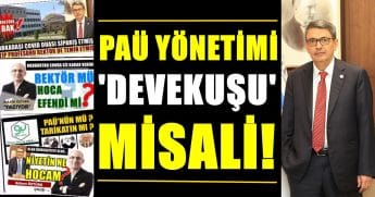 PAÜ'de ki Cemaat Yapılanması İddiaları Türkiye Gündeminde...
