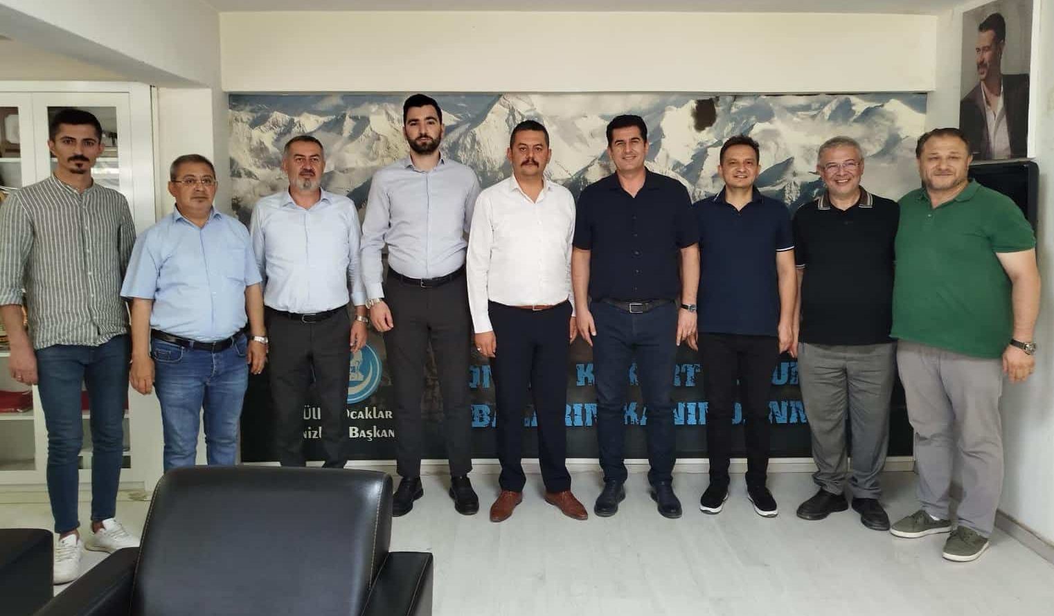 AK Parti İl Yönetimi, Denizli Ülkü Ocakları’nı Ziyaret Etti…