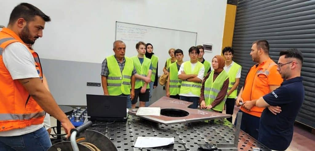 Denizli Erbakır Fen Lisesi Öğrencileri, ASKON Demir’i Ziyaret Etti…