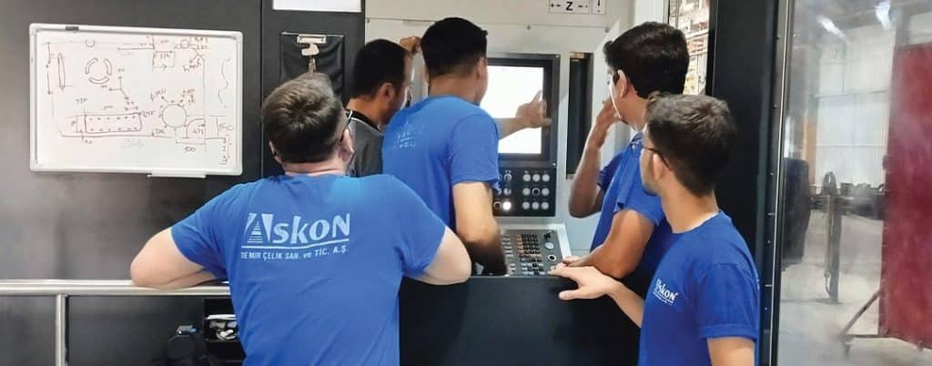 ASKON Demir, Talaşlı İmalatta Büyük Atılım Yaptı…