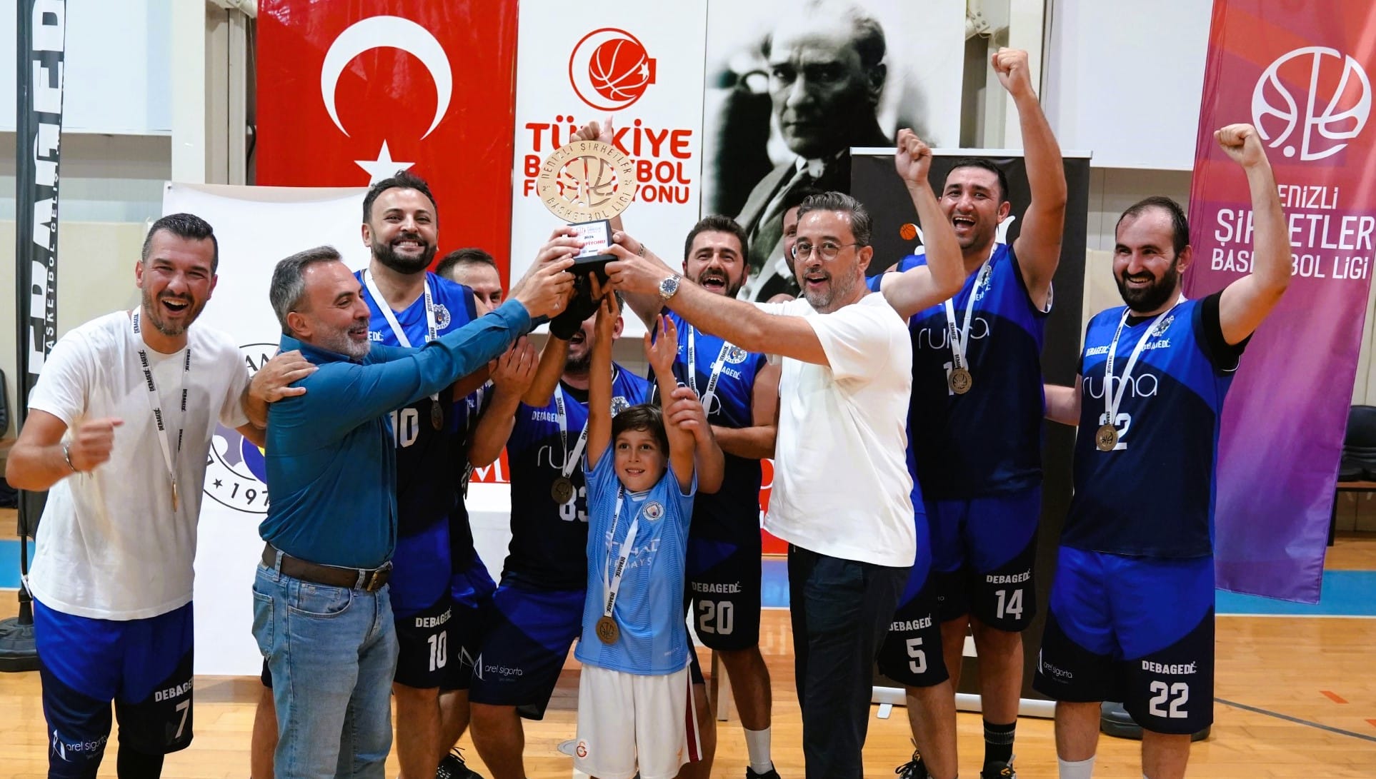 Denizli Şirketler Basketbol Ligi Şampiyonası Tamamlandı…