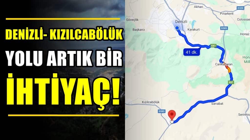 Tavas Belediye Başkanı Tatık: Bu Yol Açılırsa Trafik Çok Rahatlar...