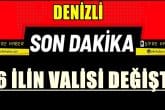 Son dakika haberine göre, Cumhurbaşkanı Recep Tayyip Erdoğan'ın imzasıyla Valiler Kararnamesi Resmi Gazete'de yayımlandı. Kararnameye göre 16 ilin valisi değişti.