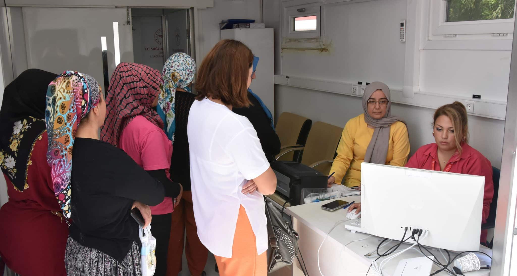 Denizli OSB’de 300 Kadın Çalışana Kanser Taraması Yapıldı… 
