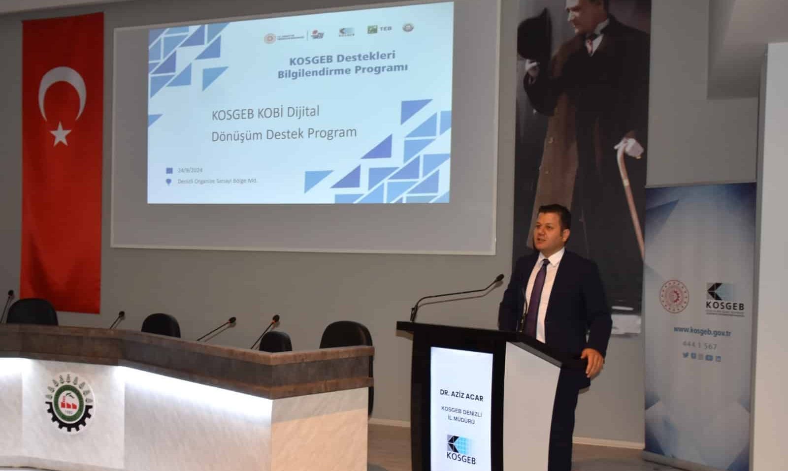 Denizli OSB’de KOSGEB Destekleri Anlatıldı…