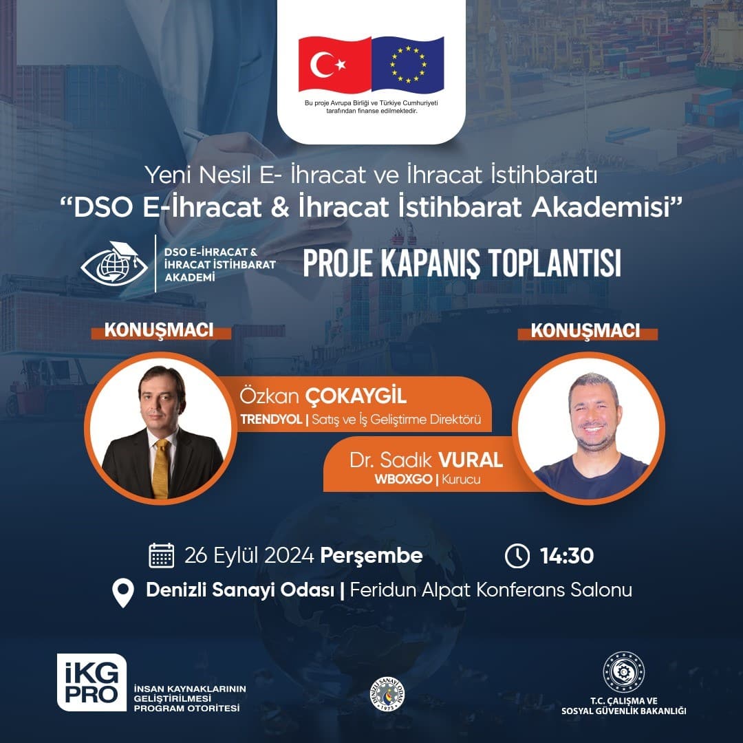 Denizli Sanayi Odası’ndan Yeni Nesil E-İhracat Toplantısı…