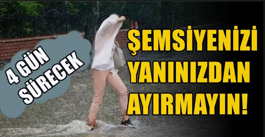 Denizli'de 4 Gün Boyunca Hava Sıcaklıklarında Büyük Düşüşler yaşanacak...