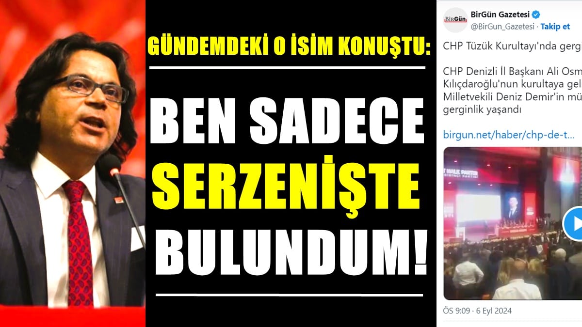 CHP Denizli İl Başkanı Horzum, Manşetlere Yansıyan Konuşmasına Açıklık Getirdi…