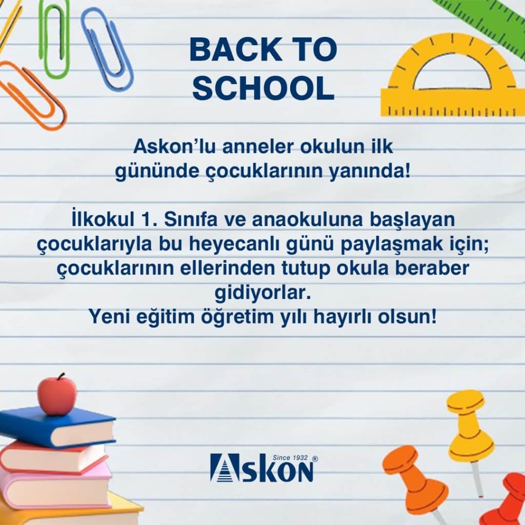 Askon Demir’den Anne Çalışanlarına, Okulun İlk Gününde Anlamlı Bir Jest...
