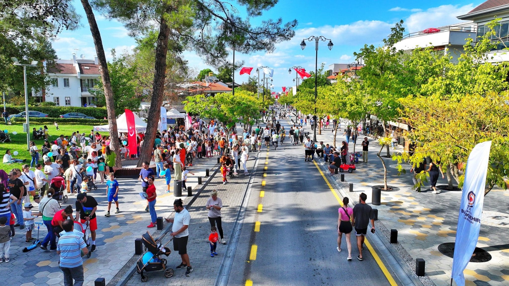 Denizli’nin Cazibe Merkezi Çamlık Bulvarı, Pazar Günleri Trafiğe Kapatılıyor…