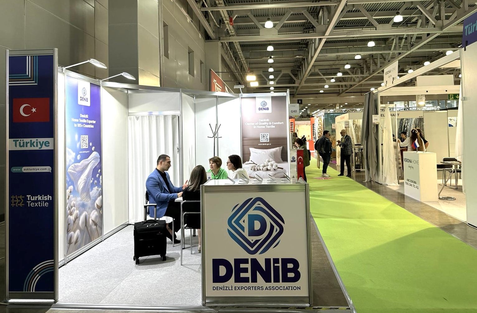 Denizli, Hometextile ve Design Fuarında 17 Firmayla Yerini Aldı…