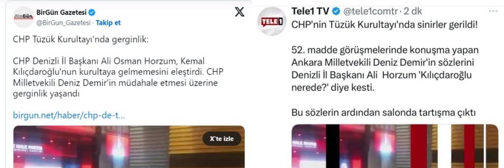 CHP Denizli İl Başkanı Horzum, Manşetlere Yansıyan Konuşmasına Açıklık Getirdi…