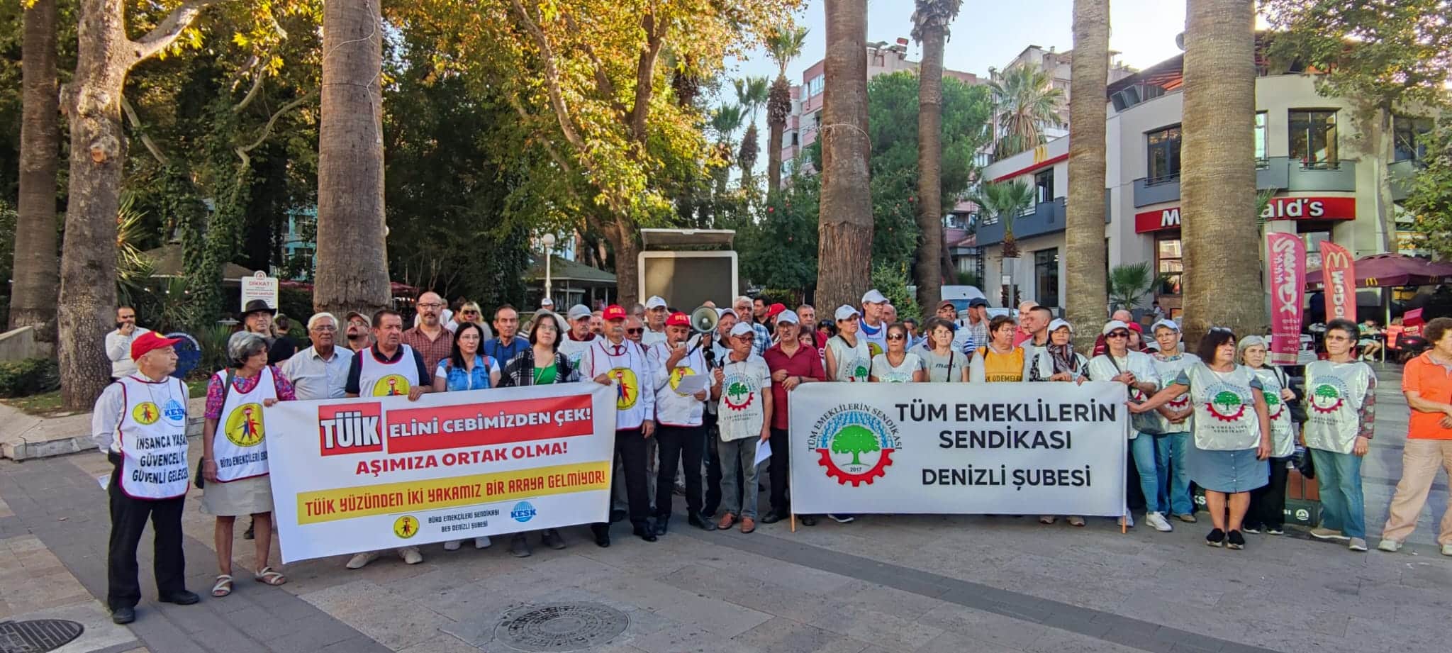 Denizli’de Emekçiler TÜİK ve Orta Vadeli Program’ı Protesto Etti…