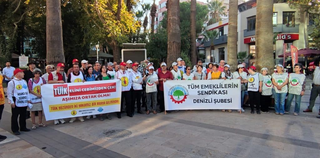 Denizli’de Emekçiler TÜİK ve Orta Vadeli Program'ı Protesto Etti...