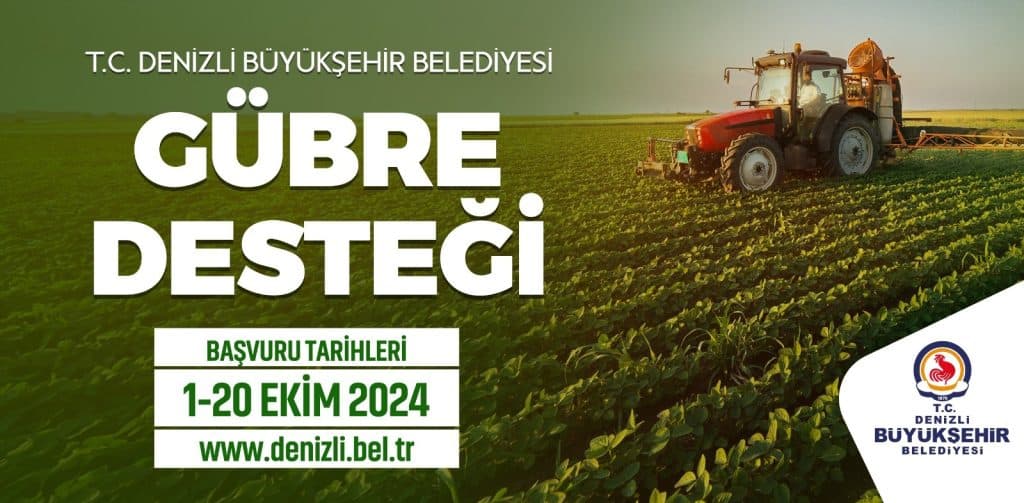Denizli'de Gübre Desteği İçin Son Gün Uzatıldı...