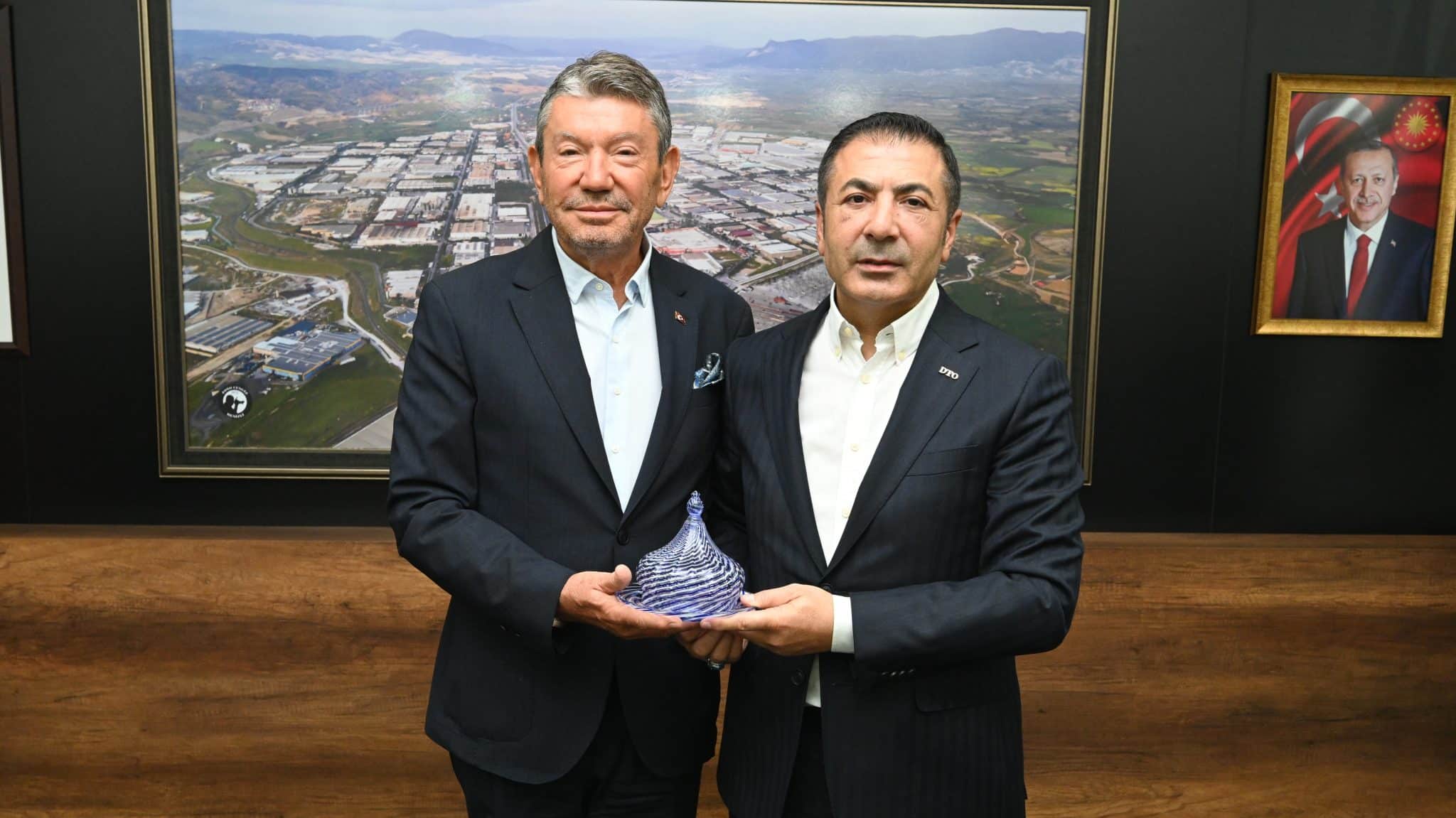 DTO Yönetimi’nden Başkan Baltalı’ya Hayırlı Olsun Ziyareti… 