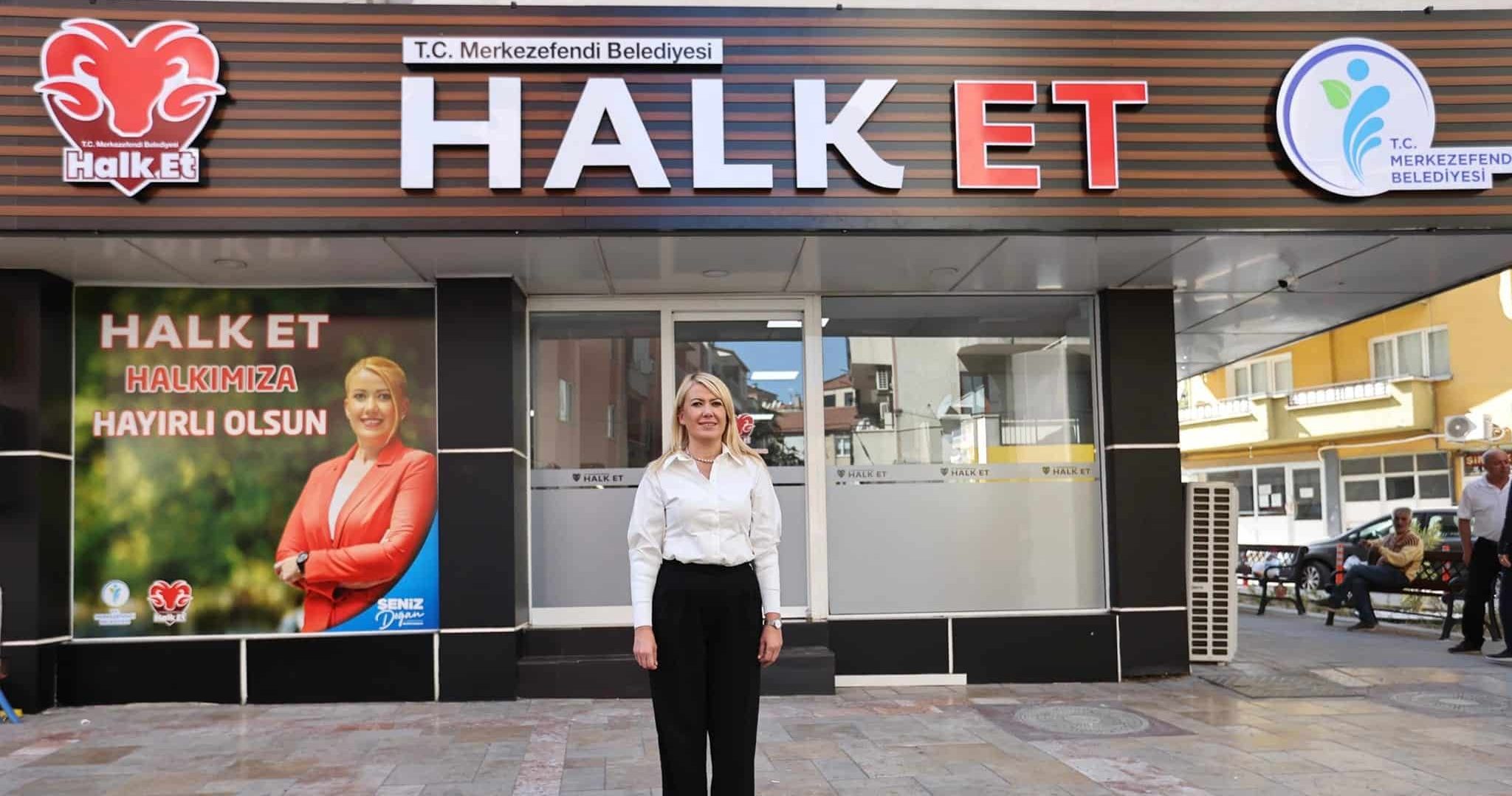 Yerel Üreticiden Halka, Merkezefendi Halk Et Mağazası Açıldı… 