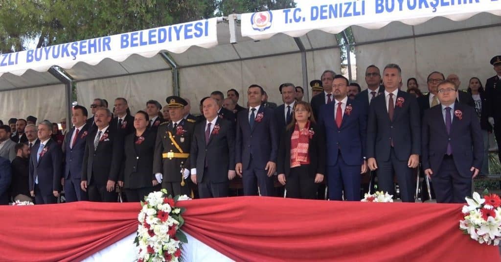Denizli, Cumhuriyetin 101. Yılını Coşkuyla Kutladı...