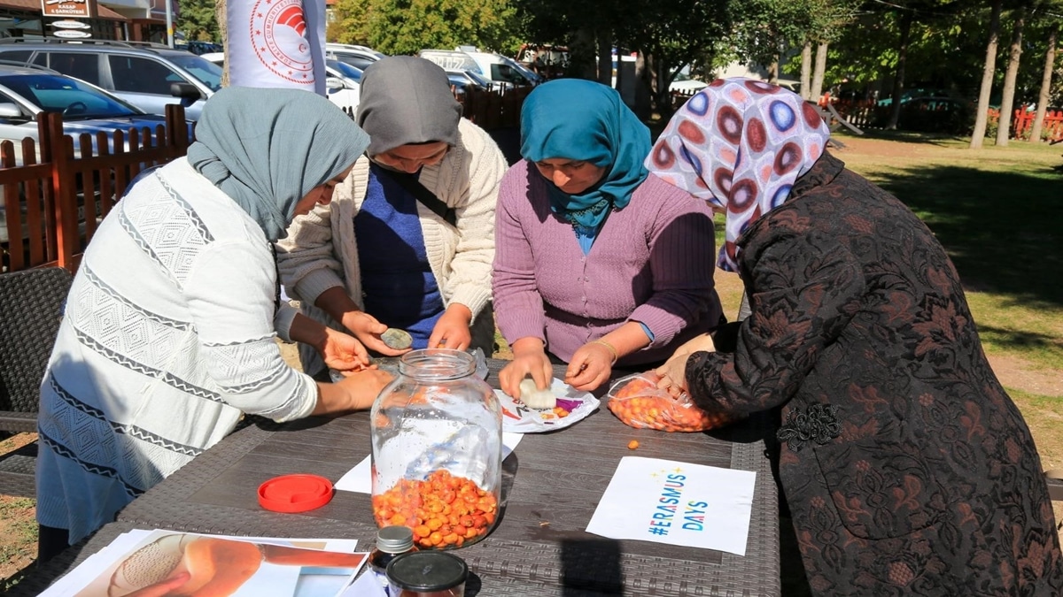 Çameli’nde Doğal Yollarla Yapılan Alıç Sirkesine Kadın Eli Değdi…