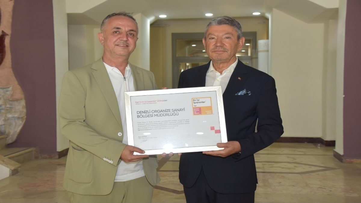 Denizli OSB, Sertifika ve Ödüllerle En İyi İşverenlerden Oldu… 