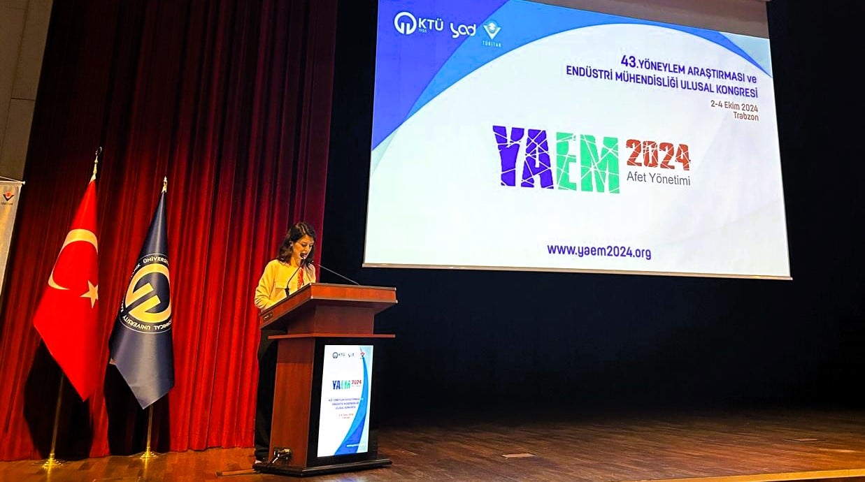 Askon Demir, Yöneylem Araştırması ve Endüstri Mühendisliği Kongresi’ne Katıldı…