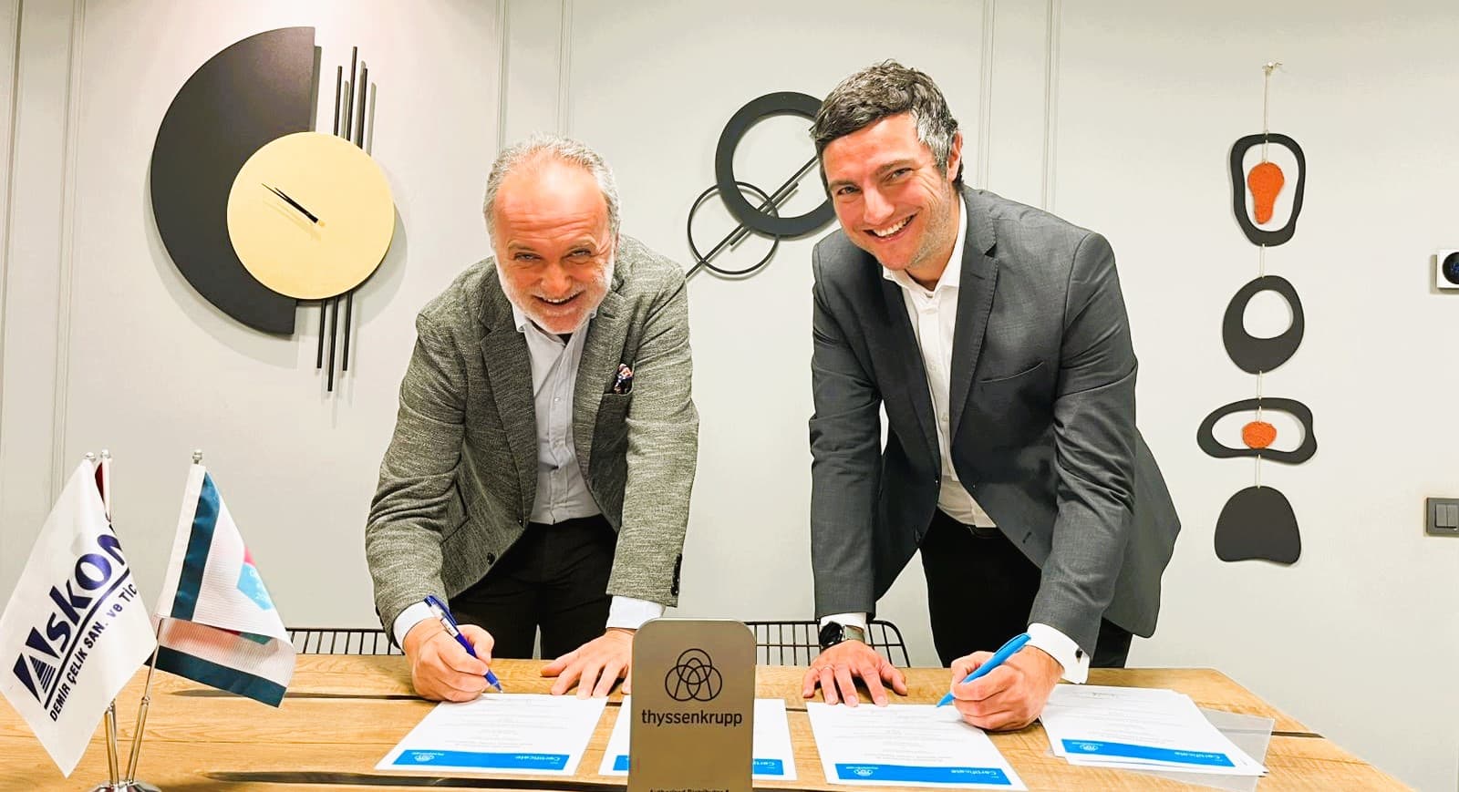 Thyssenkrupp Yetkililerinden Askon Demir’e Anlamlı Ziyaret…