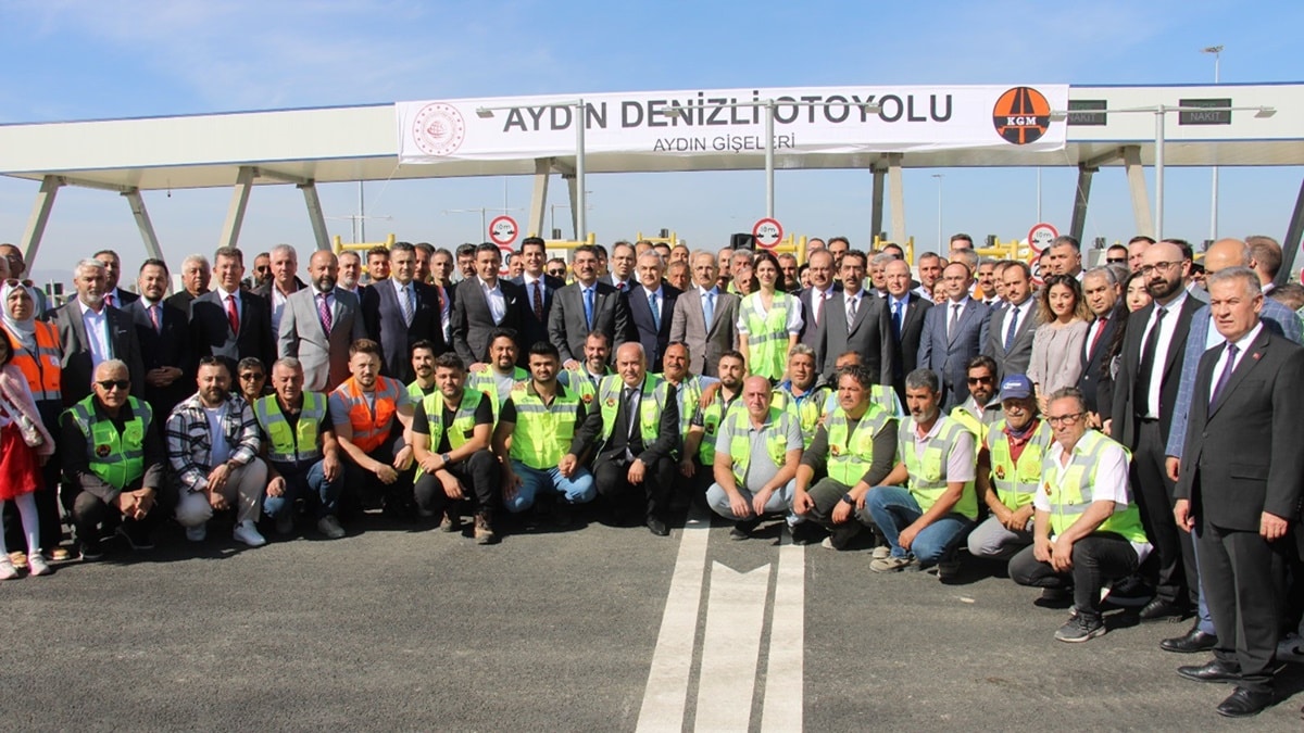 Aydın-Denizli Otoyolu Resmen Kullanıma Açıldı…