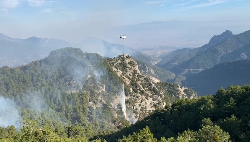 Denizli'nin Ormanlarını Kül Eden Yangın, Nihayet Söndürüldü...