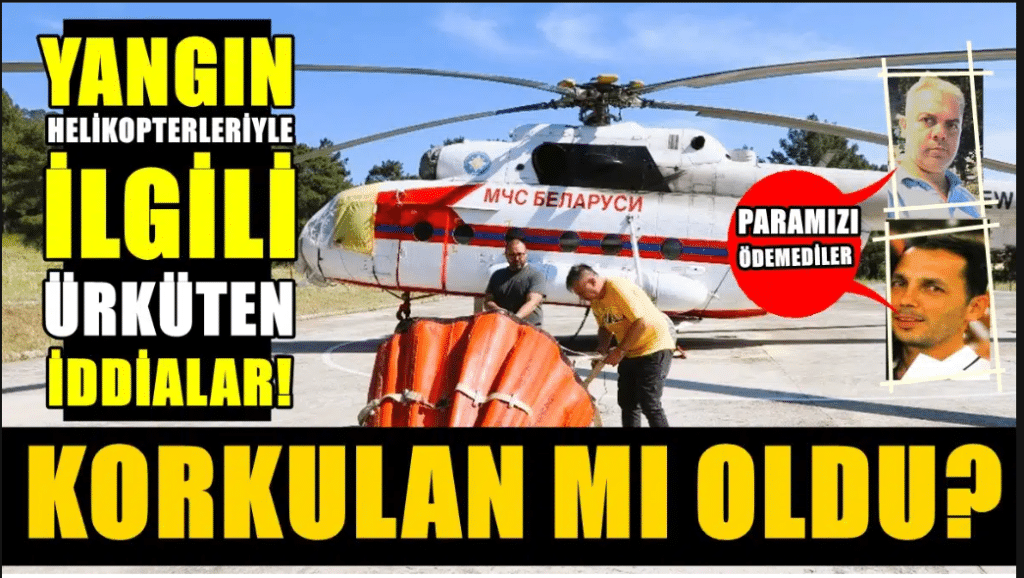 Şifre Haber Uyarmıştı; Denizli Yanarken Çamlıktaki Helikopter Yerinden Kıpırdamadı…