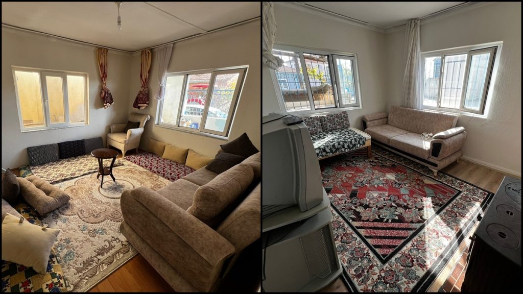 Büyükşehir Belediyesi, Evi Yanan Aileyi Kış Günü Sokakta Bırakmadı...