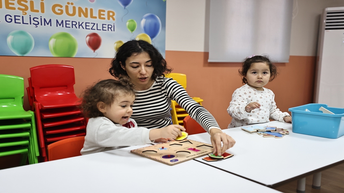 Çalışan ve Ekonomik Durumu İyi Olmayan Anneler İçin Kreşler Hizmete Girdi… 