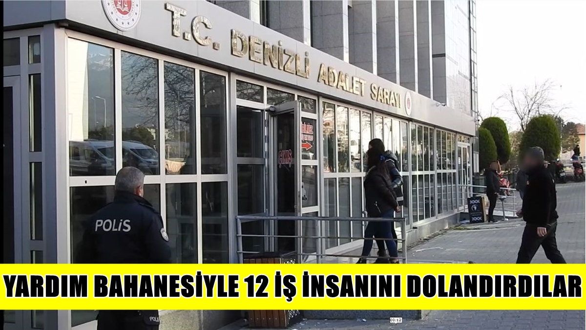 Denizli’de Sahte Kamu Görevlileri 12 Şirket Sahibini Dolandırdı… 