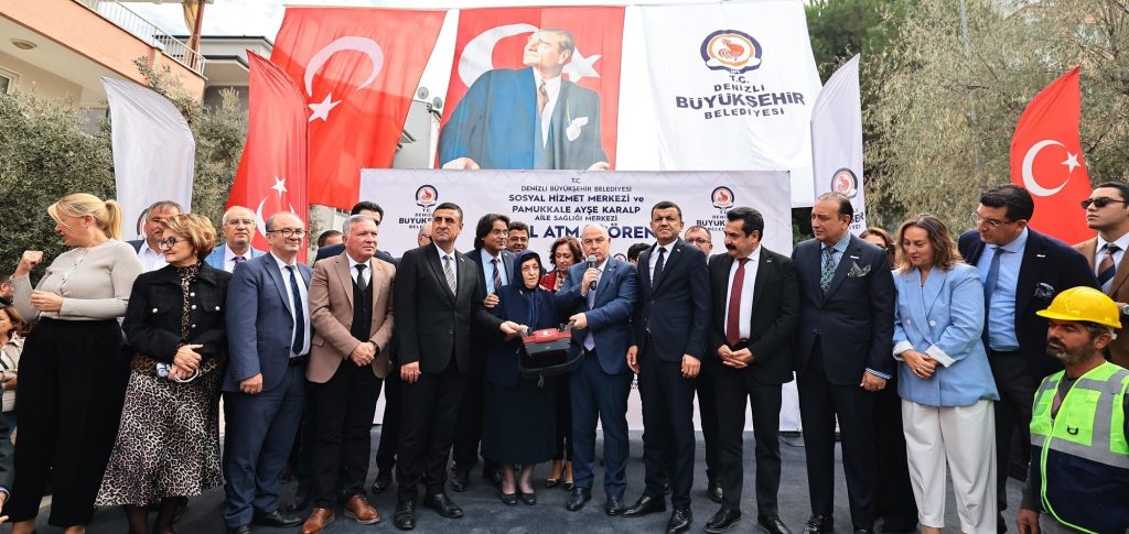 Denizli’de Yeni Bir Sağlık ve Sosyal Hizmet Merkezi İçin Temel Atıldı...