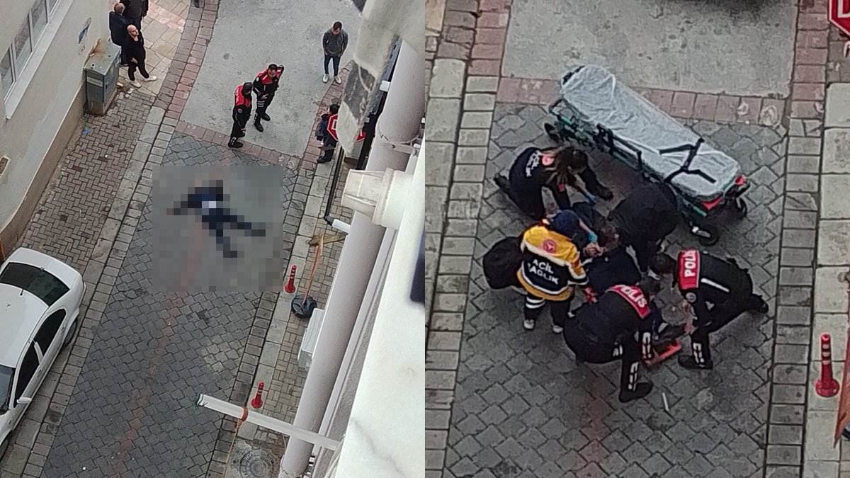 Denizli’de, Eşiyle Tartışan Adam Kendini 7. Kattan Aşağı Attı…