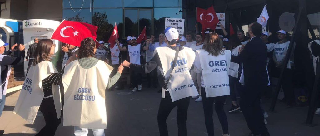 Pamukkale Üniversitesi İşçileri Greve Gitti...