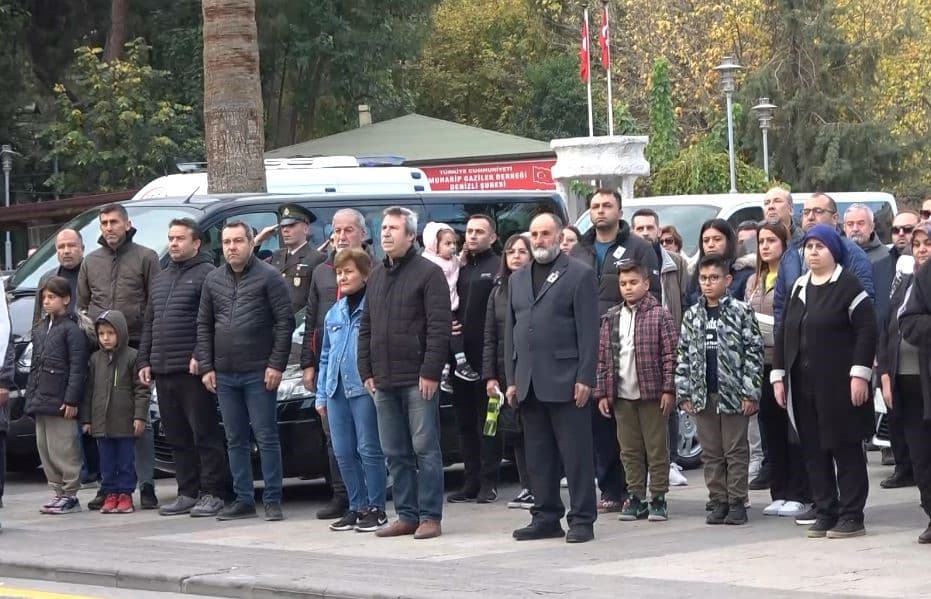 Denizli de Ata'sını Minnet ve Sevgiyle Yad Etti...