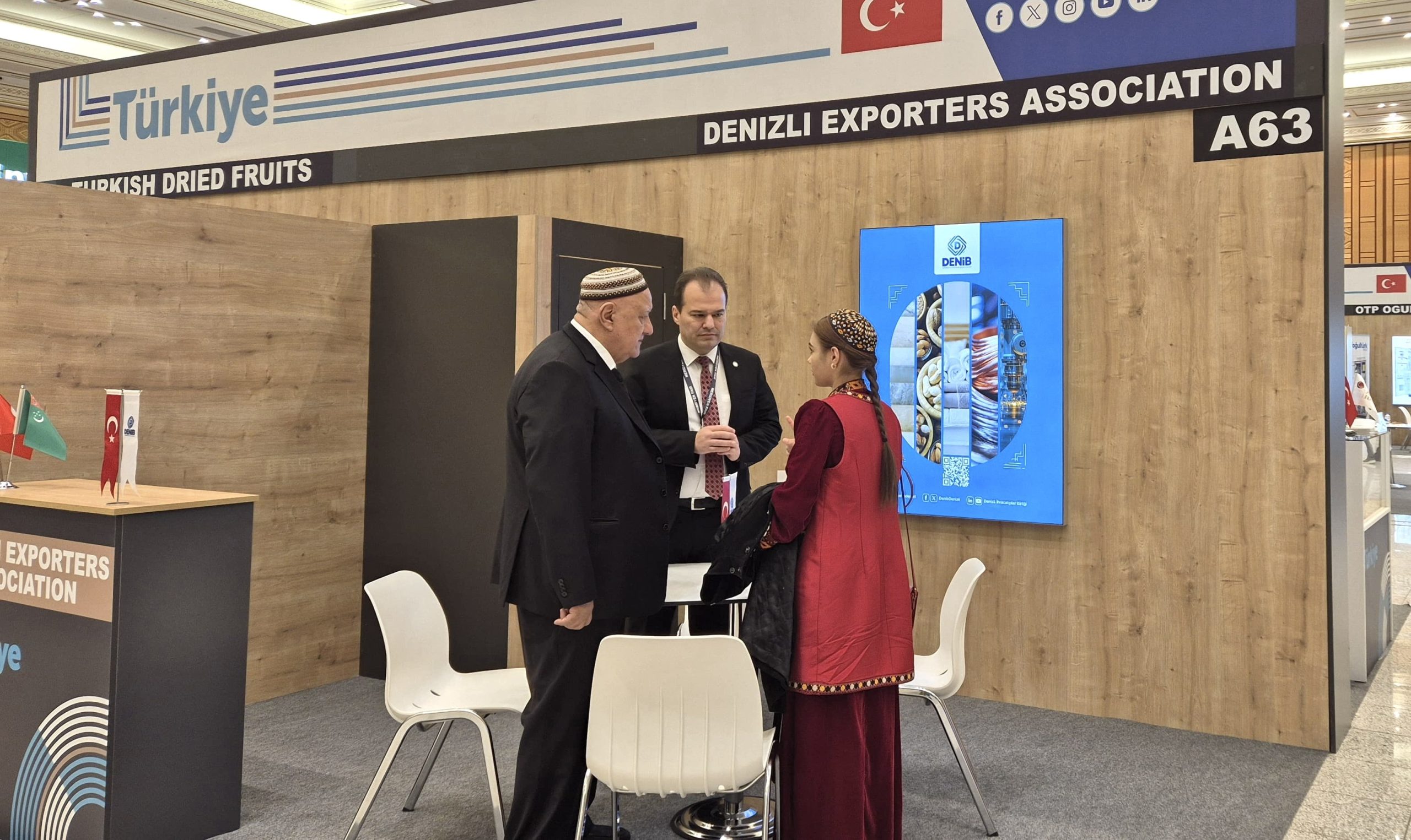 DENİB 11. Türkmenistan Türk İhraç Ürünleri Fuarı’nda Yerini Aldı… 