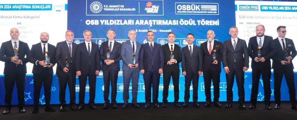 Denizli Organize Sanayi Törende Ödülleri Topladı...
