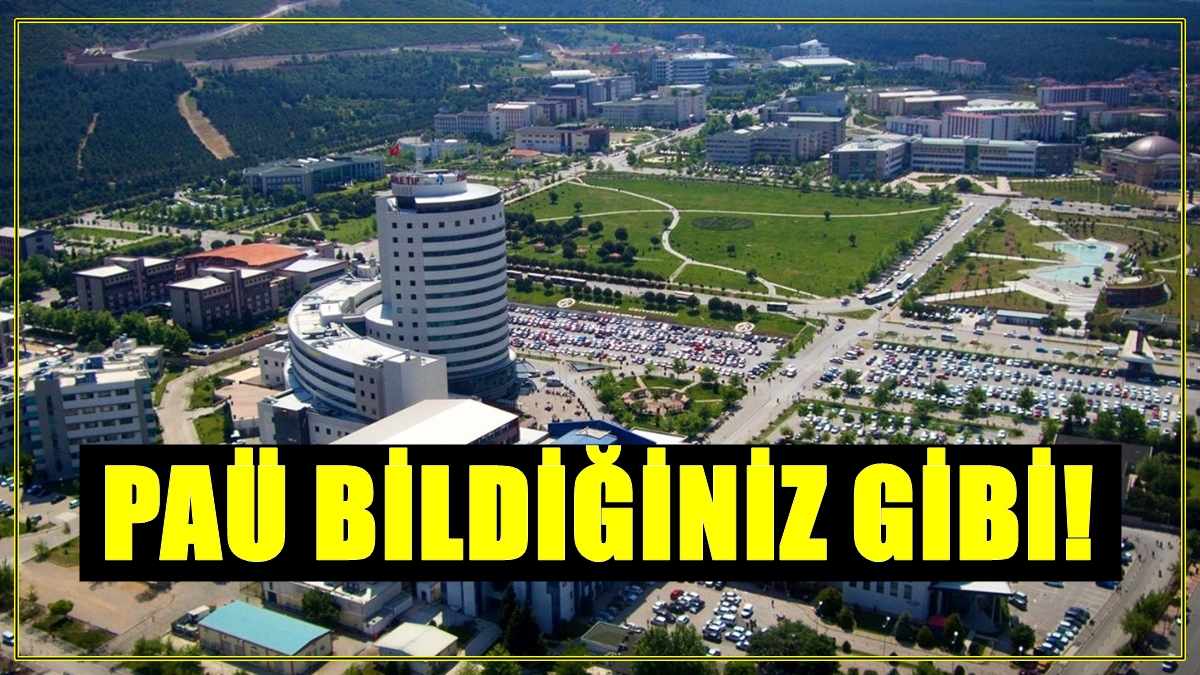 PAÜ Yeşil Üniversite Sıralamasında, Listenin Dibini Bile Göremedi… 