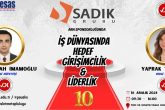 Denizli PAÜ Girişimcilik ve Liderlik Zirvesi'nde 10. Buluşma Gerçekleşecek...