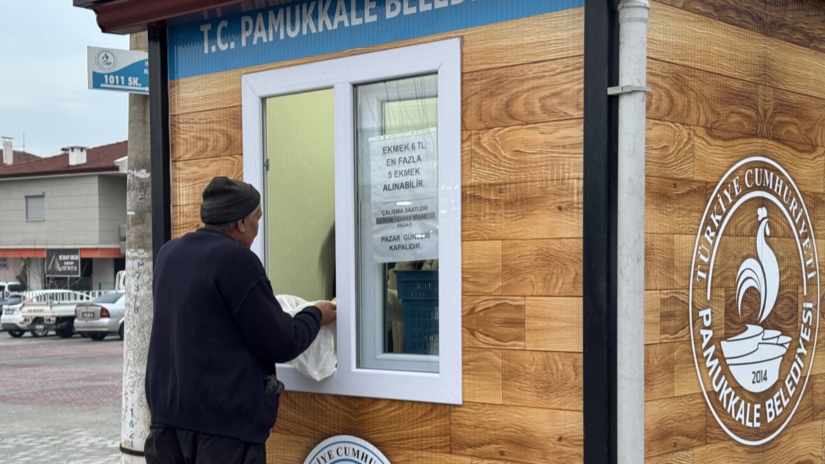 Pamukkale’de Halk Ekmek Büfesi Sayısı Artıyor… 