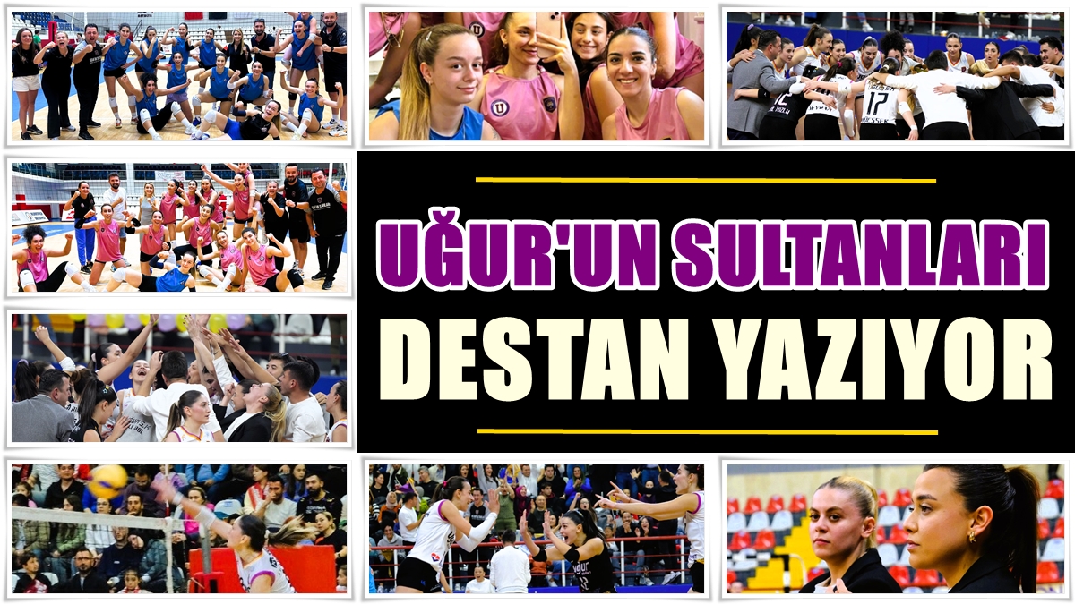 Uğur Spor Kulübü Kadın Voleybol Takımı, Denizli’nin Gururu Oldu…