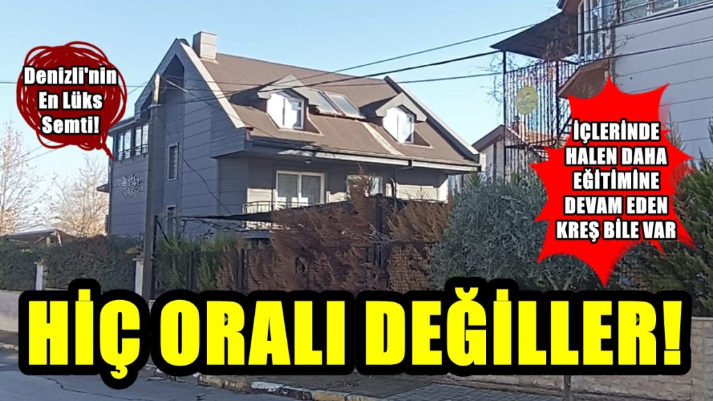 Denizli'deki Çürük Binalarda, Yıkım Kararını Bile Bile Müşteri Kabul Ediyorlar...