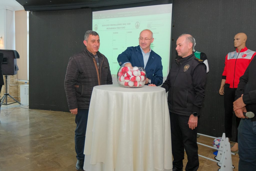 Denizli Emniyeti'nin 'Mahallemde Maç Var' Projesi'nin Kuraları Çekildi...