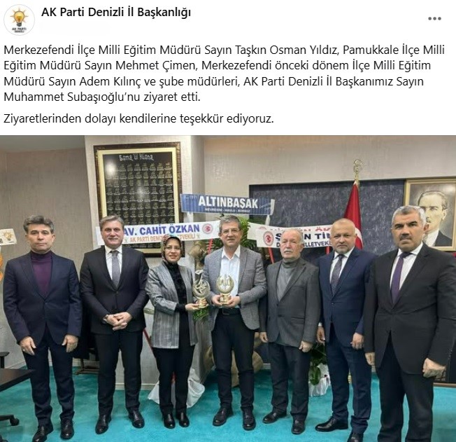 CHP İl Başkanı Horzum Bu Kareye Tepki Gösterdi...