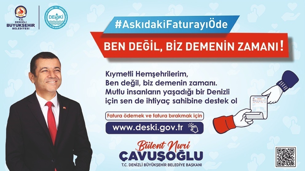 DESKİ Askıda Fatura Uygulaması Başlattı… 