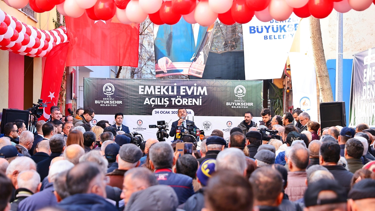 Denizli Emeklisinin Yeni Durağı Emekli Evim Açıldı… 