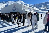 Denizli Kayak Merkezinde Ziyaretçi Akını...
