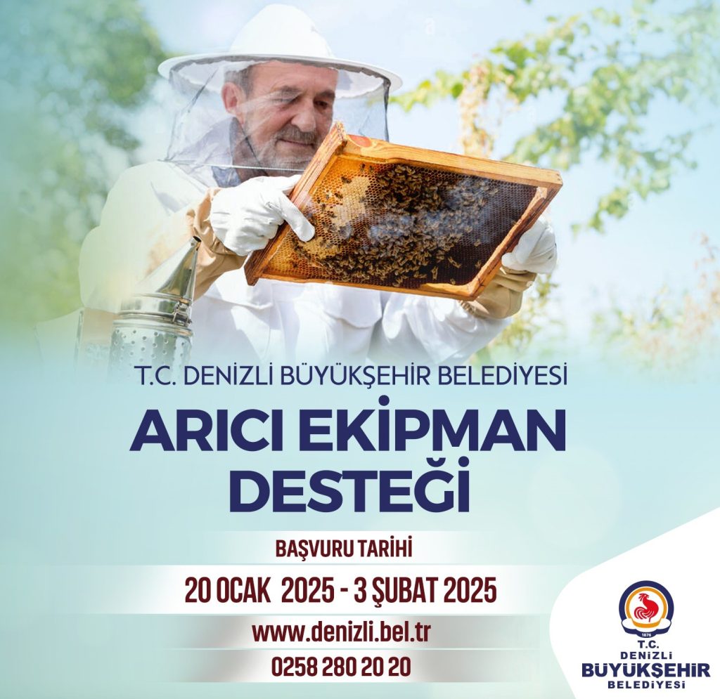 Denizli’de Arıcılara Büyükşehir’den Ekipman Desteği... 