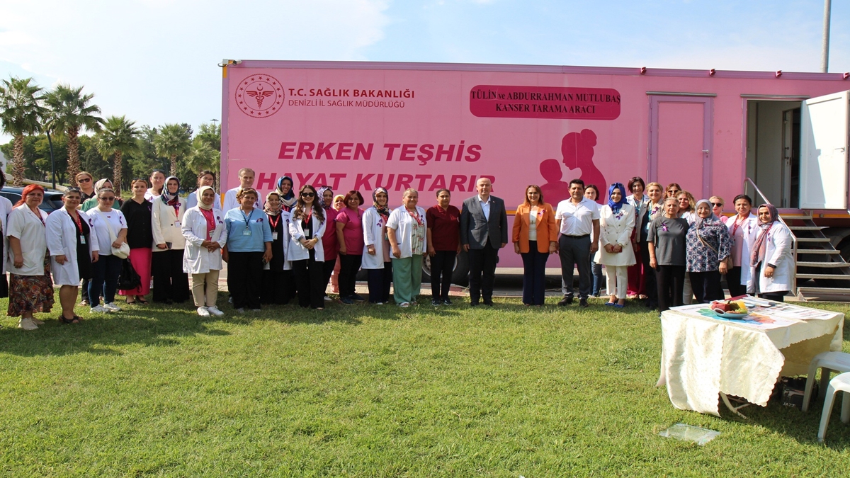 Denizli’de Kanser Taramasında Büyük Başarı… 